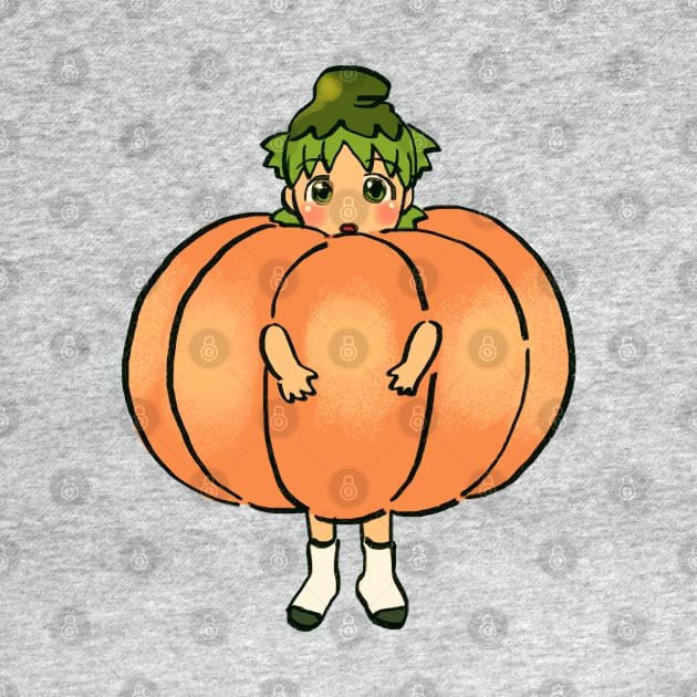 halloween pumpkin costume yotsuba by mudwizard